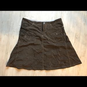 Brown mountain hardware outdoorsy skirt